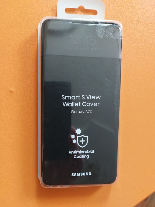 Чехол для смартфона samsung a72. Оригинальный фирменный чехол.