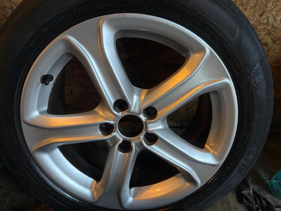 Jante + Cauciucuri  Audi A4 B8 din Aliaj 17 inch