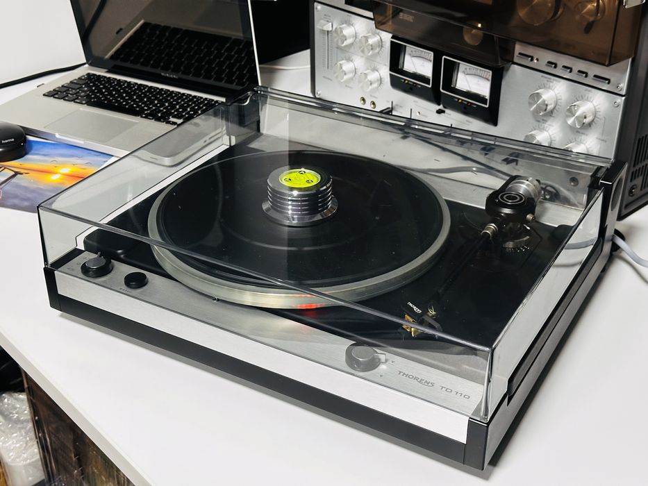 Pick-up de colecție THORENS TD110,2 viteze-33/45,doză EMPIRE 2000E/III