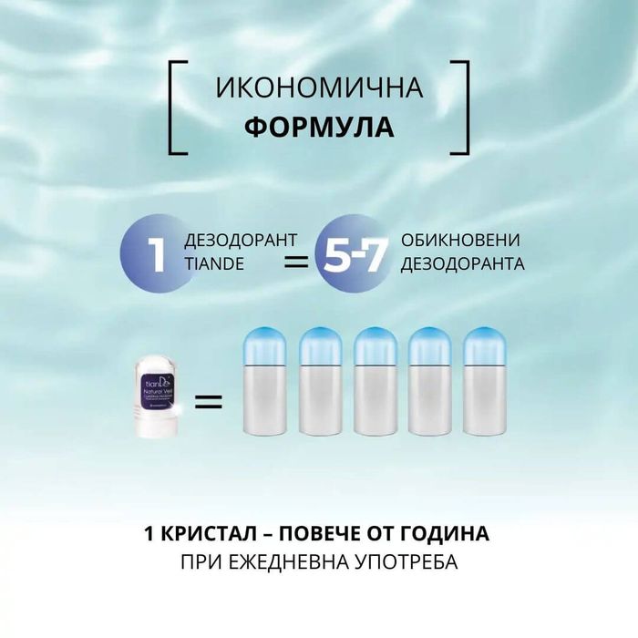 Натурален дезодорант от алунит