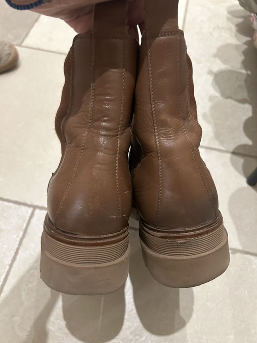 Tommy Hilfiger кожени боти р-р 41