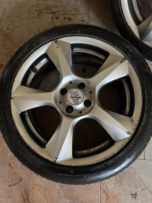 Jante auto cu cauciucuri all season R17