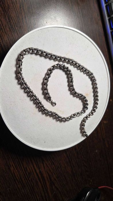 Lant argint vintage deosebit