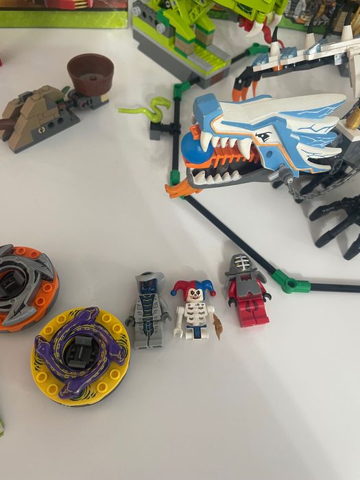 Lot Lego Ninjago 2260, 9448, 9456 Zane Dx Rar