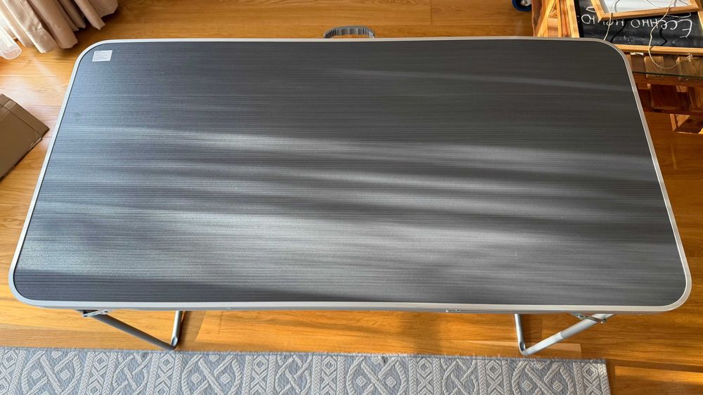Сгъваема къмпинг маса 80×60×69 см – алуминиева
