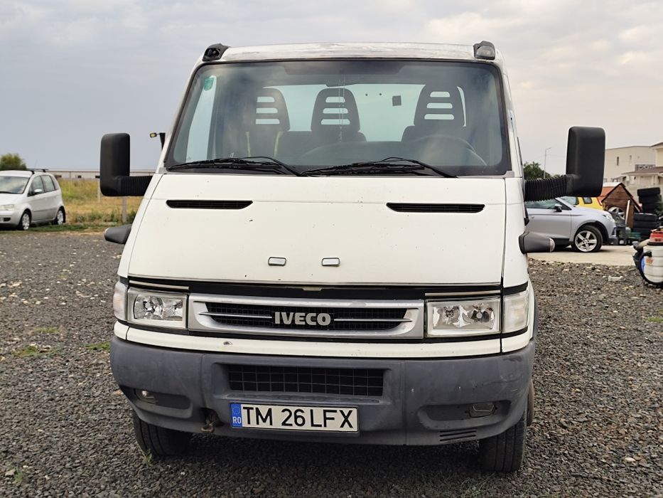 Iveco Daily  Platformă Auto.50C14. An 2005. Motor 3000. Se conduce  cu permis cat B.
