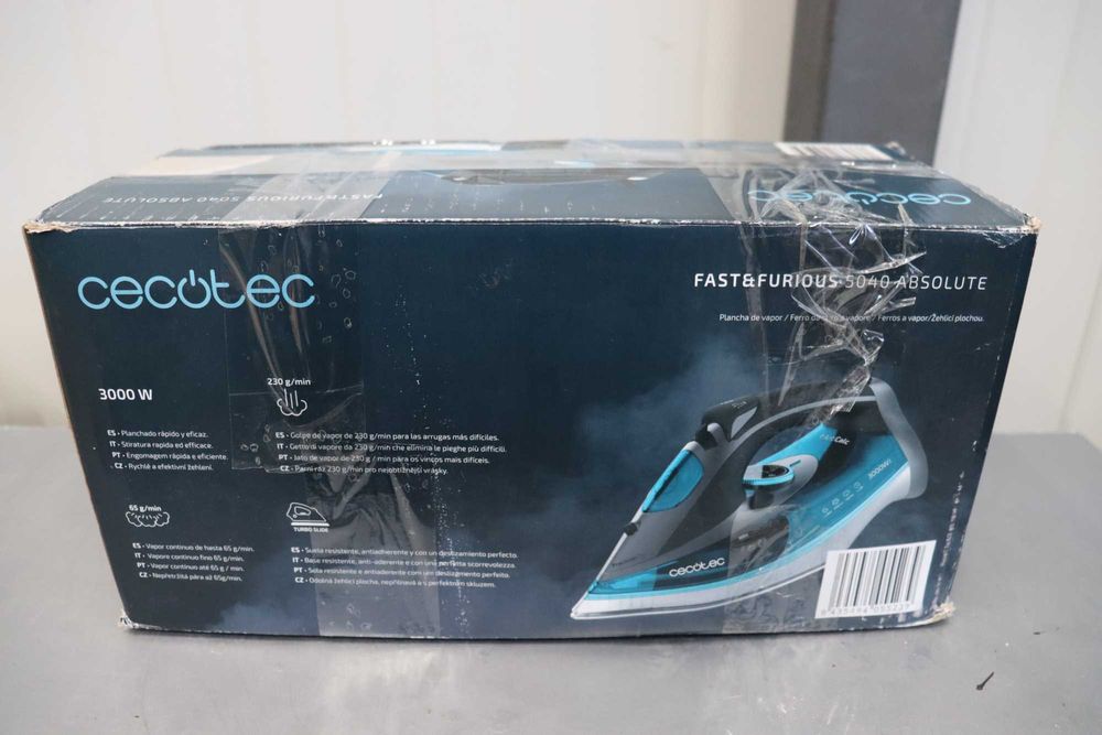 Ютия Cecotec Fast&Furious 5040 Absolute Vapor Grill 3000W