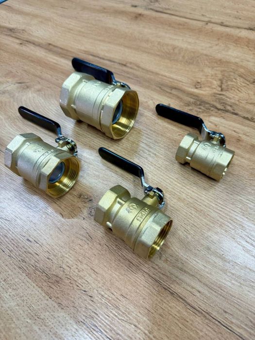 Шаравой кран, латун ва нержавика