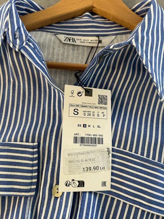 Cămașă crop fete femei dama