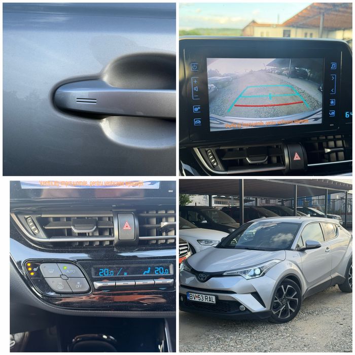 Toyota C-HR 2019 Hybrid euro 6 led navi camera scaune incalzite keyless km reali Rate/leasing/buy/back
