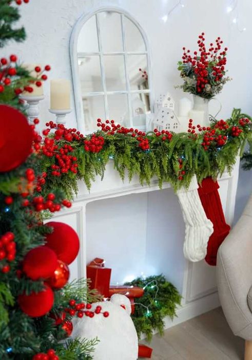 Декоративна камина за студийни снимки – здрава конструкция