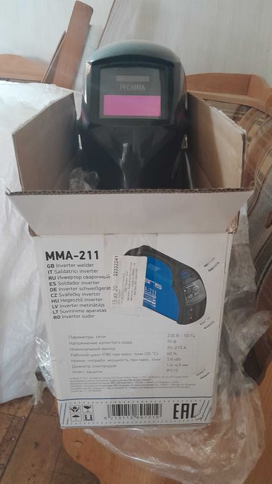 Инвертор сварочный SOLARIS MMA-211