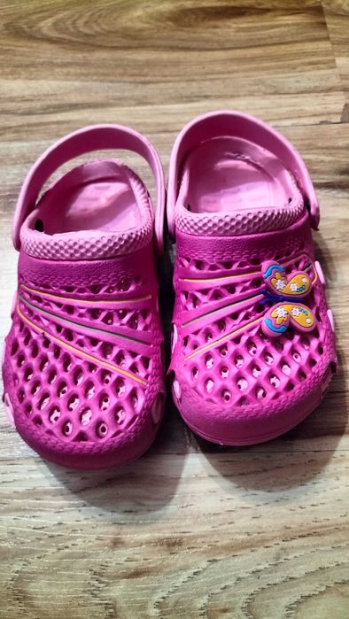 Saboți papuci fetițe roz mărime 23-25