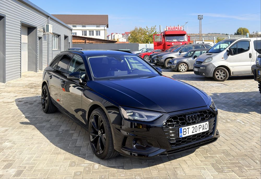 Audi A4 B9.5•2020•2.0TDI•Mild Hybrid•automată•S-line•Virtual cockpit•Distronic•Proprietar•Service la zi•Fără daune•LED•Kilometri Reali