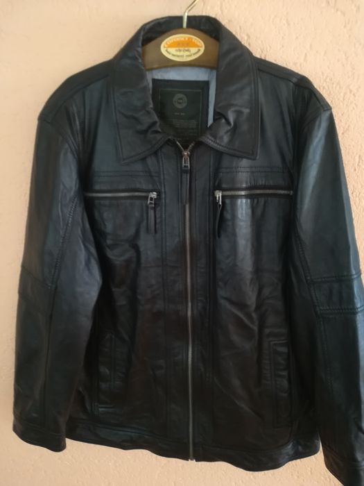 Geaca piele H&M bărbați mărimea 56