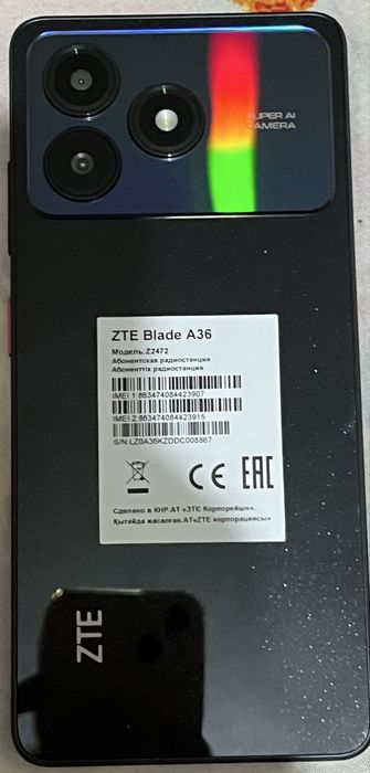 ZTE Blade A36 те
