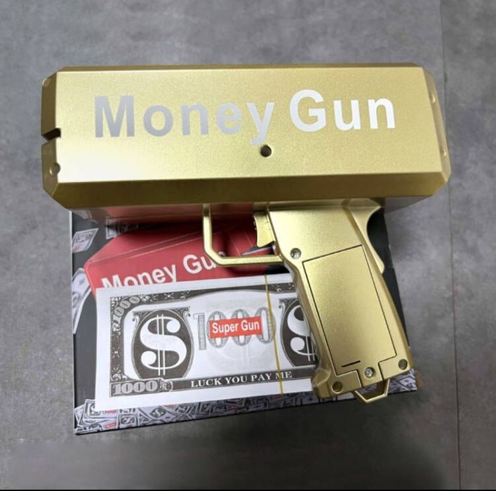 Денежный пистолет | Бабломёт | Деньгомёт