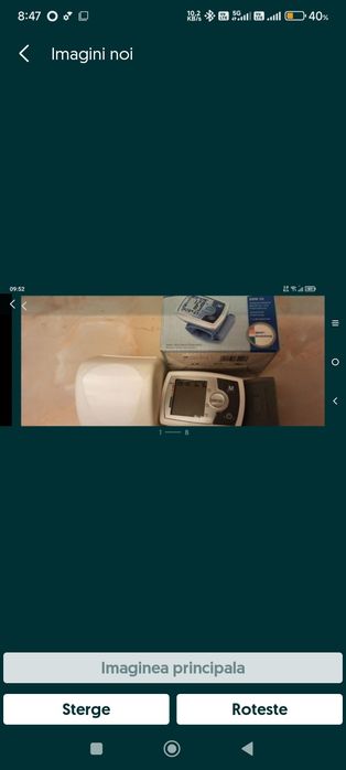 Tensiometru digital / analog , stetoscop și termometru