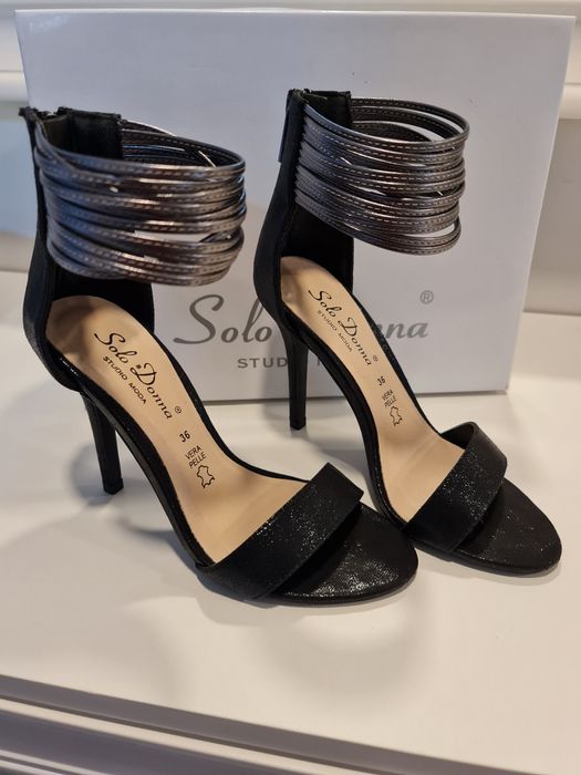 Sandale elegante negre