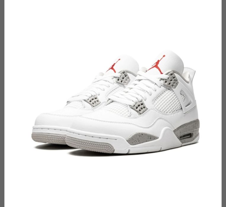 Nike Air Jordan 4 Retro  white Oreo