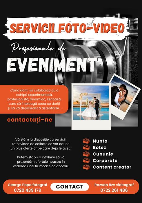 Servicii foto-video premium
