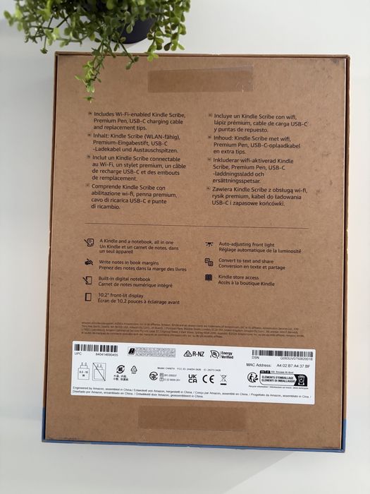 Amazon Kindle Scribe 2024 16GB Premium Pen + husă originală