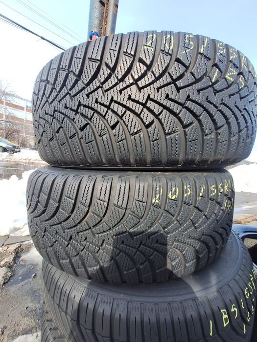 2 anvelope iarna 205/55r16 Goodyear Montaj Gratuit