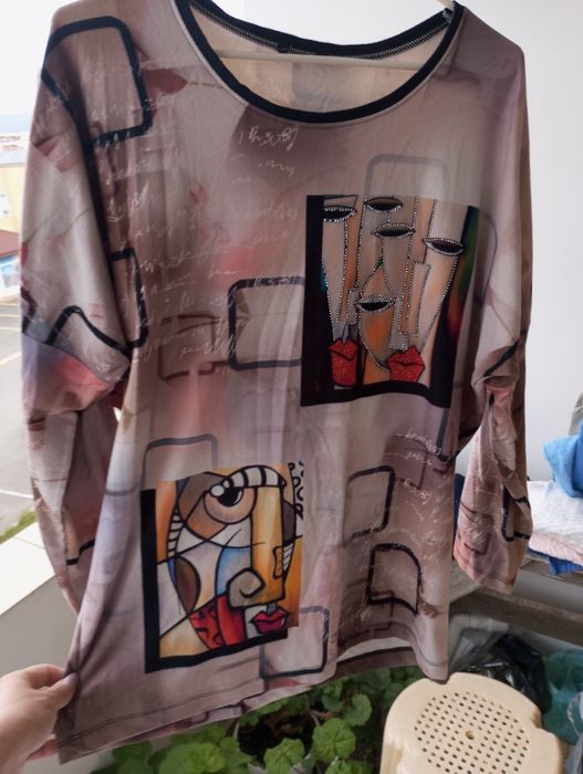 Дамска блуза дълга