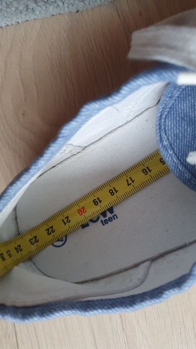 WAIKIKI tenisi sneakers dama marime 37 bleu denim NOI pânză Curier OLX