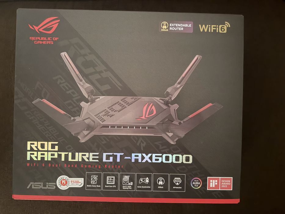 Vand Asus Rog Rapture GT-AX6000