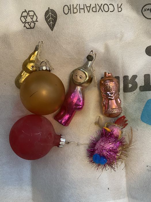 Игрушки на елку ссср