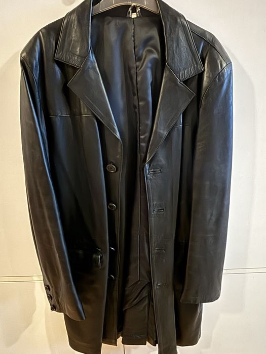 Geaca de piele naturala barbati