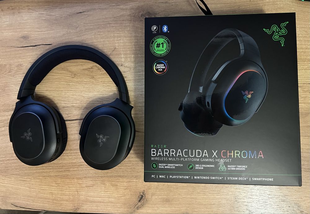 Căști wireless Razer Barracuda Chroma X