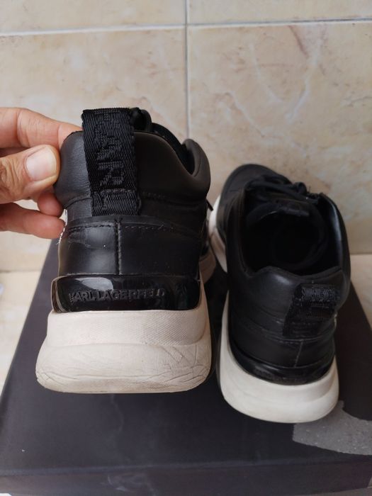 karl lagerfeld kl51710-000 - страхотни мъжки кецове 43