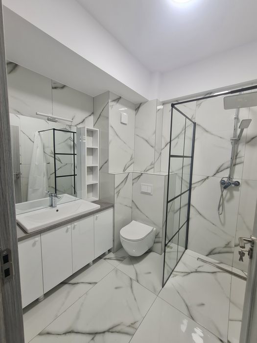 Închiriez apartament cu două camere în bloc nou mobilat si utilat