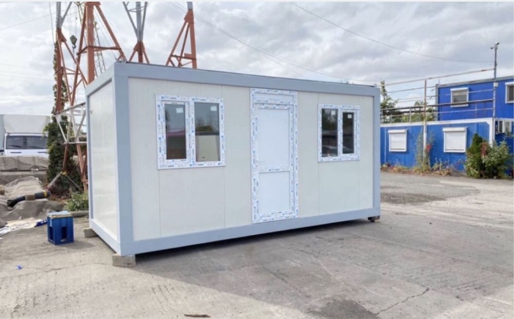Container modular 6x2.40 birou locuinta santier