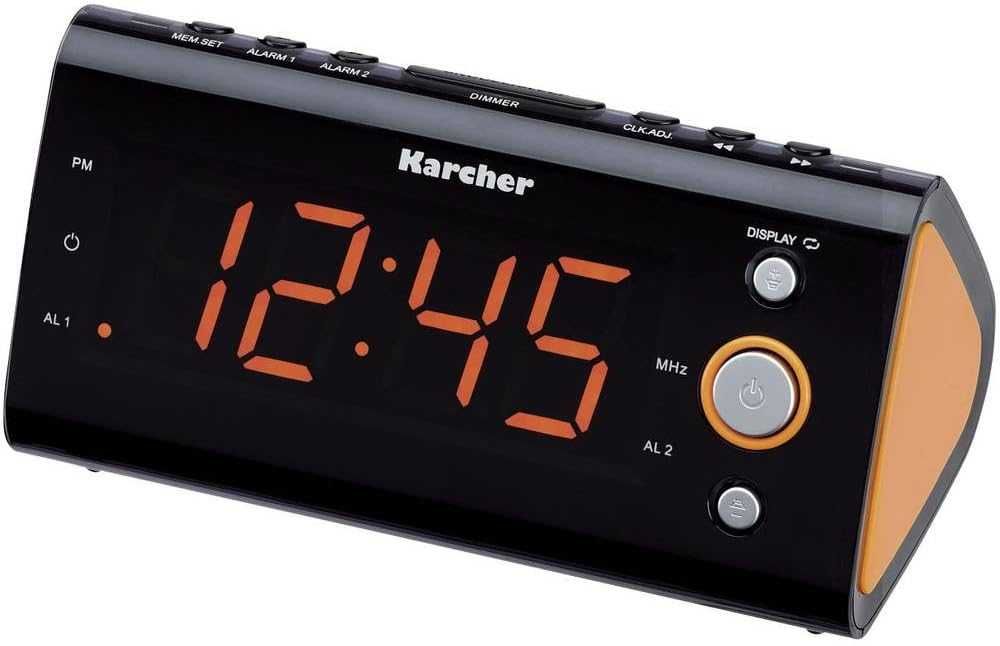 radio cu ceas si termometru digital KARCHER