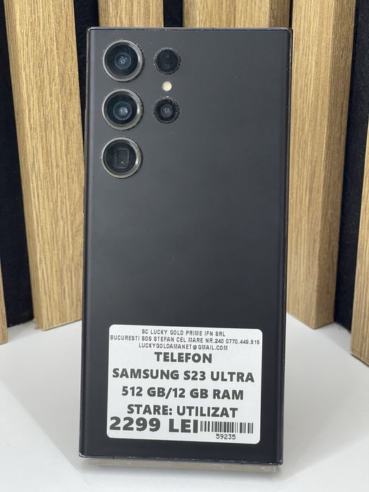 Samsung S23 Ultra 512Gb 12Gb ram Garantie / Factura #59235