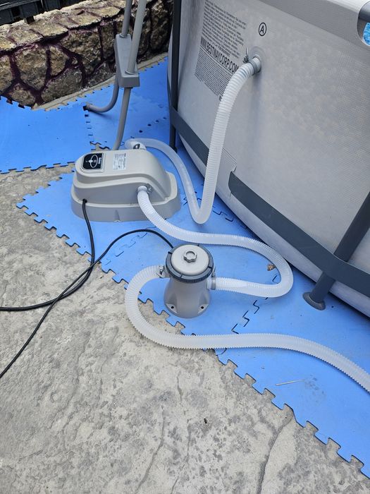 Piscina supraterana metal 3..66 m cu toate acceesoriile  incluse