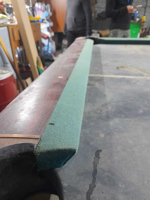 schimb postav / panza mese de biliard / reparatii si reglaj masa