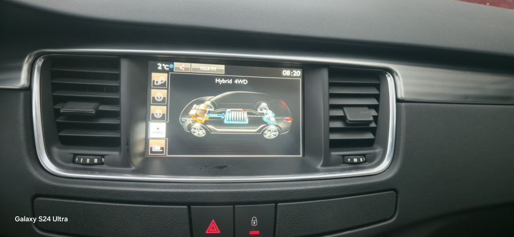 Ecran navigație Peugeot RXH 508 2015 cu tach