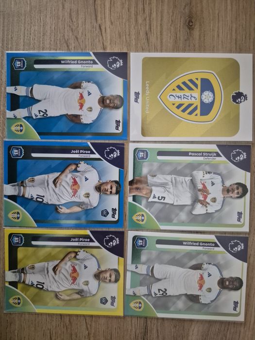 Topps Premier League 25/26 - базови, инсърти и паралели на отборите
