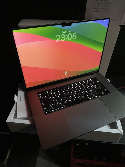 Macbook pro m1 pro 32/512 100% 8 ta sikl full yangi ochilgan super mac