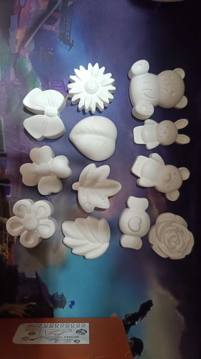 Гипсовые шкатулки