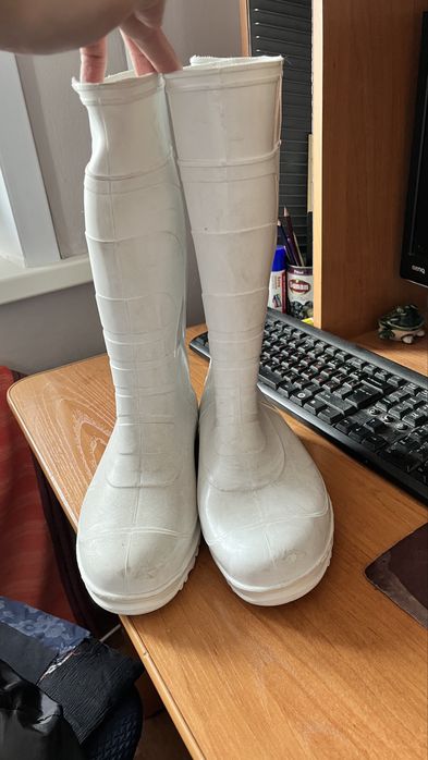 Мужские резиновые сапоги НОВЫЕ 40 размер (большемеры)