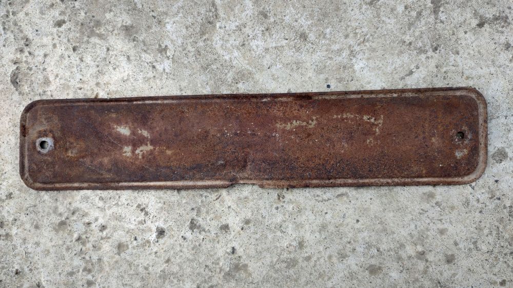 Număr vechi de înmatriculare