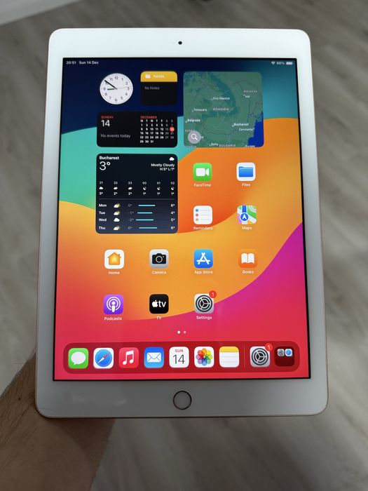 Apple iPad 9.7” (2018) – Model A1893 – 32GB – iOS 17.7.10