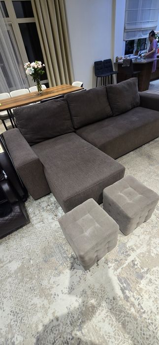 Диван угловой большой