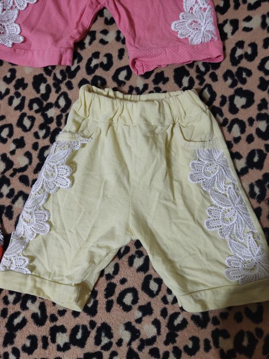 Летние шорты на девочку