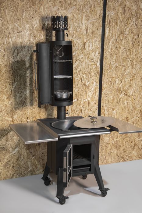 Очаг PRO-027, печь для казана,гриль, мангал,казан